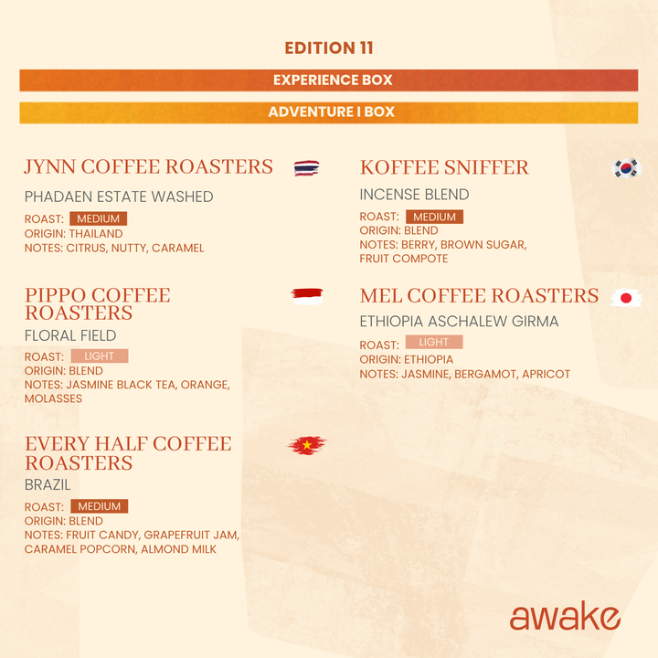 3-Month Subscription - Adventure (Box of 10 Drip Bags/Month | Shipping Included)