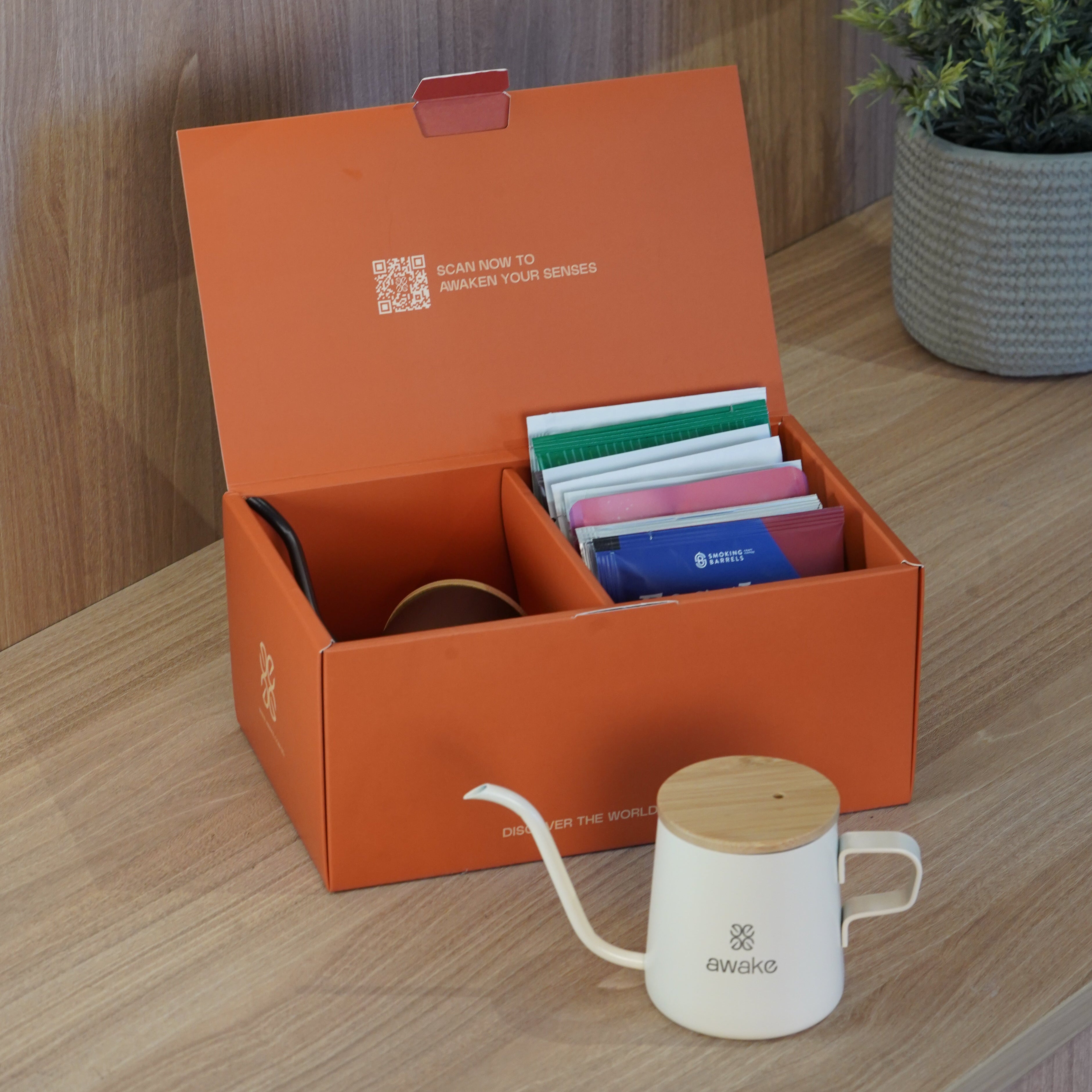 Special Edition: Box of 10 Drip Bags with Gooseneck Kettle