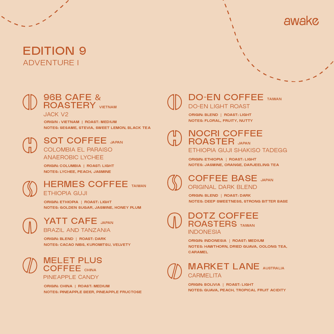 3-Month Subscription - Adventure (Box of 10 Drip Bags/Month | Shipping Included)