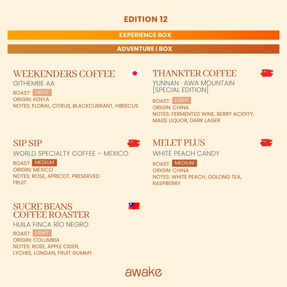 3-Month Subscription - Adventure (Box of 10 Drip Bags/Month | Shipping Included)