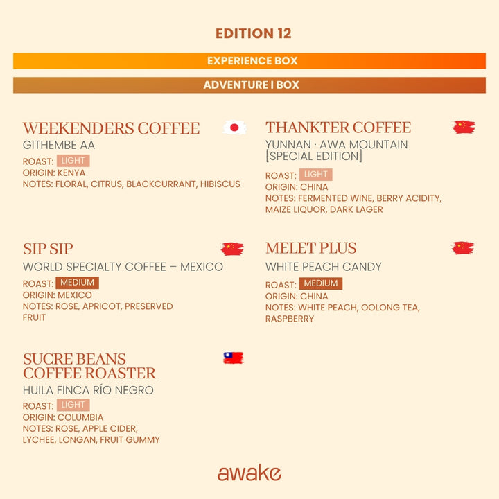 3-Month Subscription - Adventure (Box of 10 Drip Bags/Month | Shipping Included)