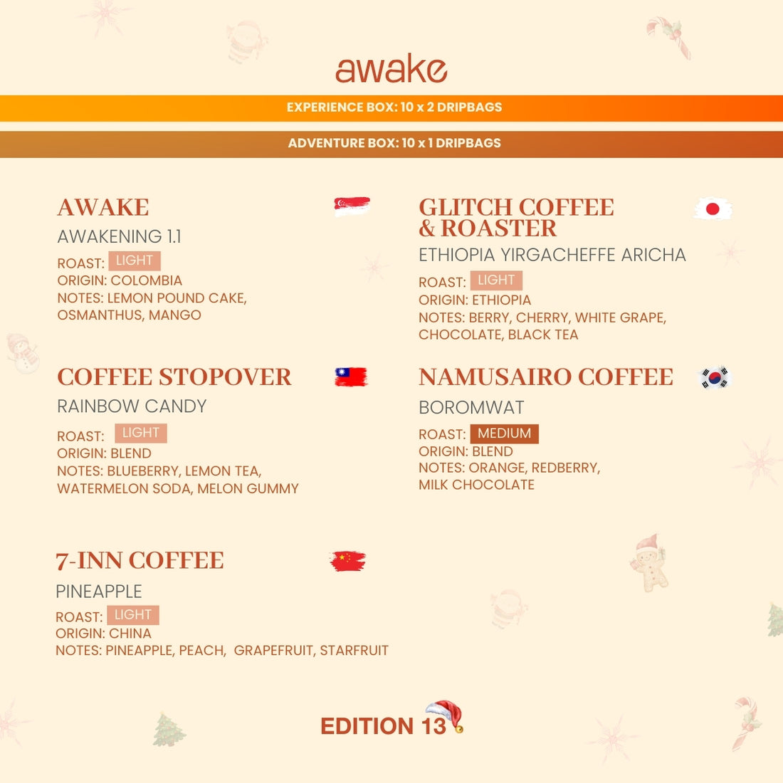 Special Edition: Box of 10 Drip Bags with Gooseneck Kettle