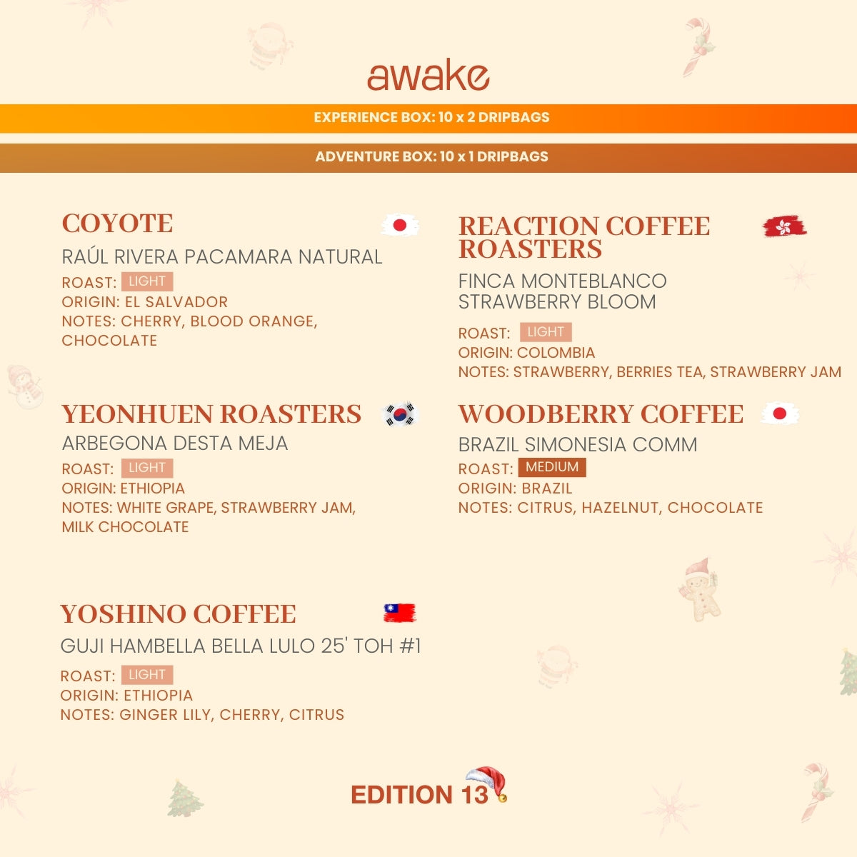 Special Edition: Box of 10 Drip Bags with Gooseneck Kettle