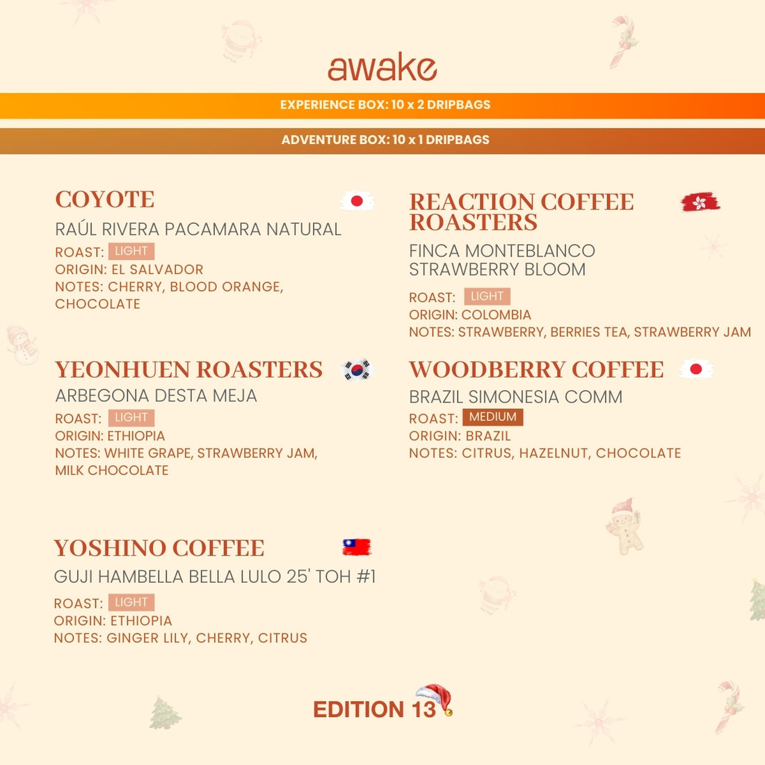 Special Edition: Box of 10 Drip Bags with Gooseneck Kettle