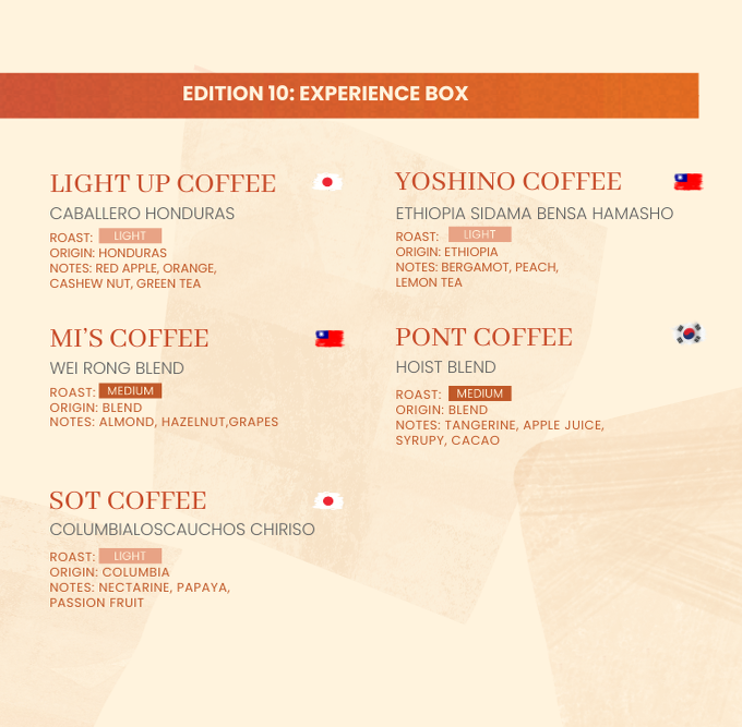 3-Month Subscription - Experience (Box of 20 Drip Bags/Month | Shipping Included)