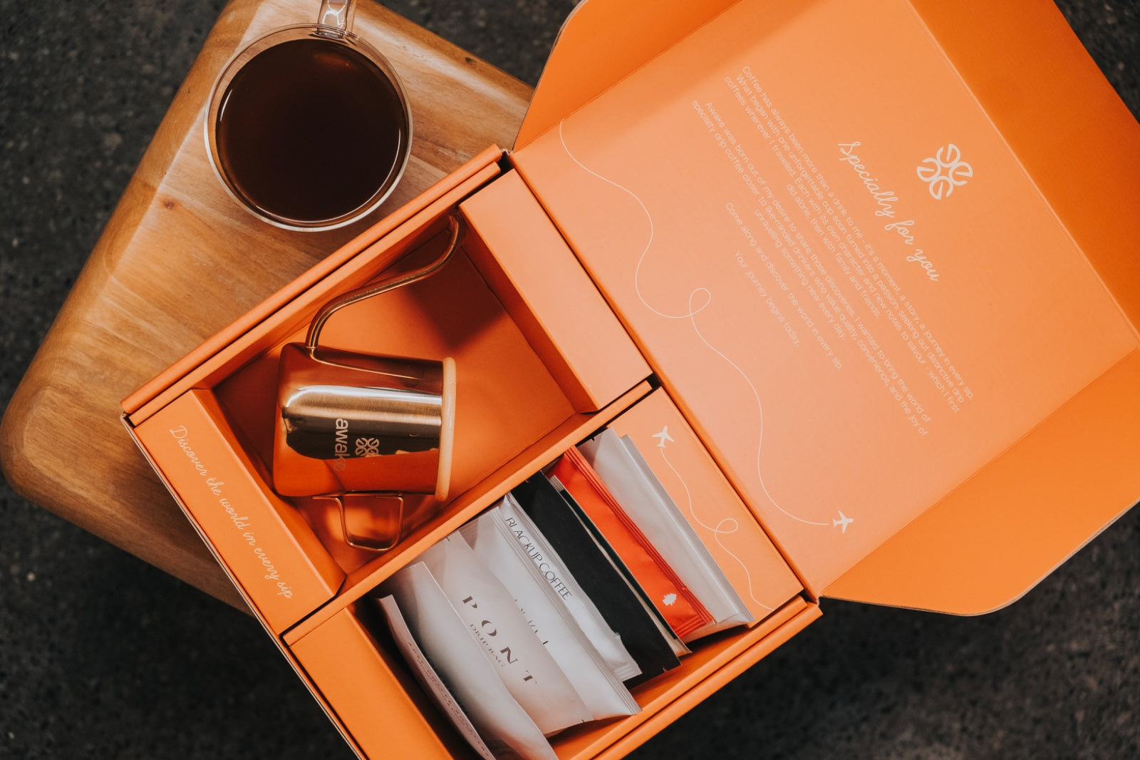 Special Edition: Box of 10 Drip Bags with Gooseneck Kettle